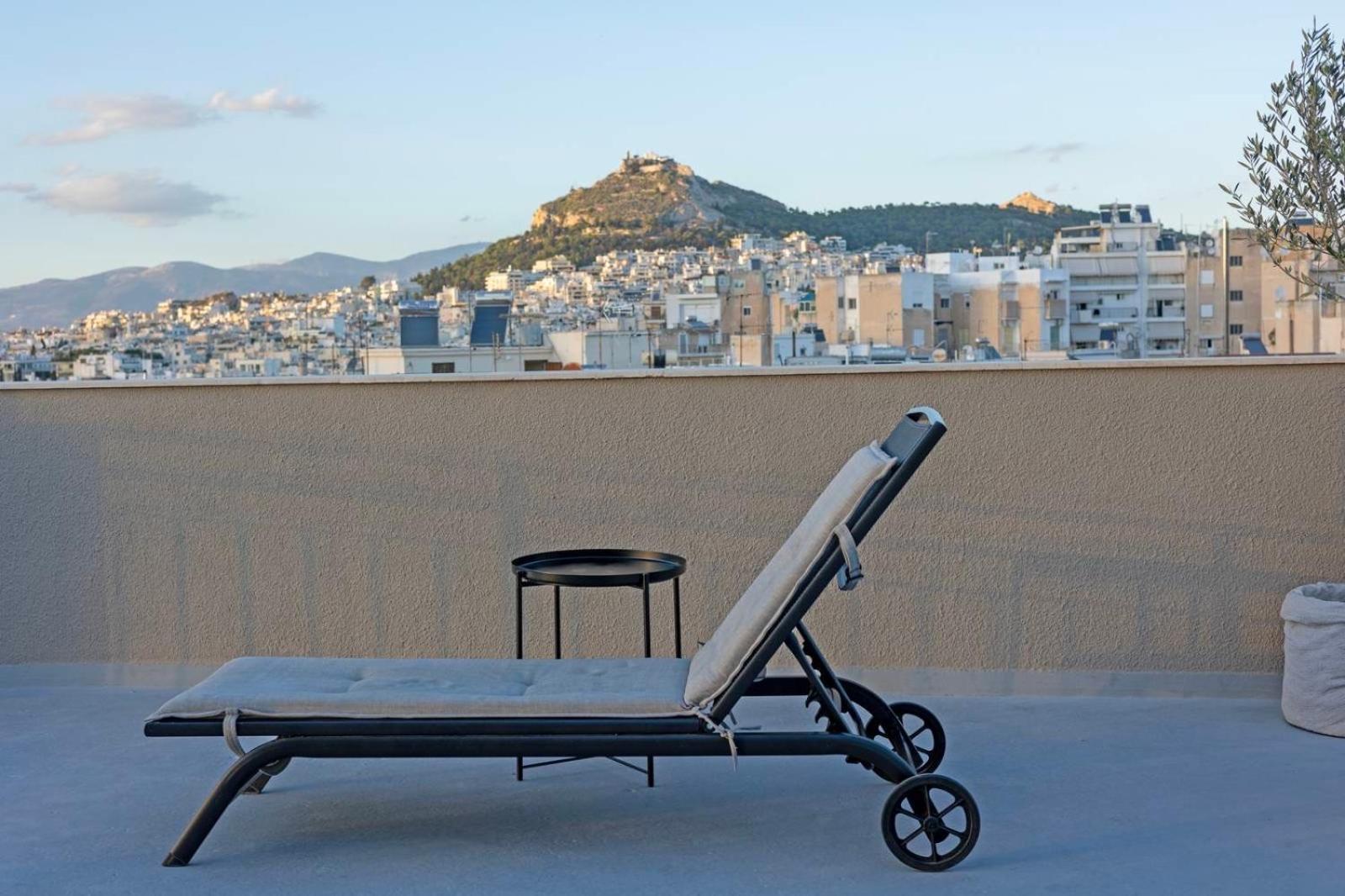 Ferienwohnung The Athenian Oasis Exterior foto