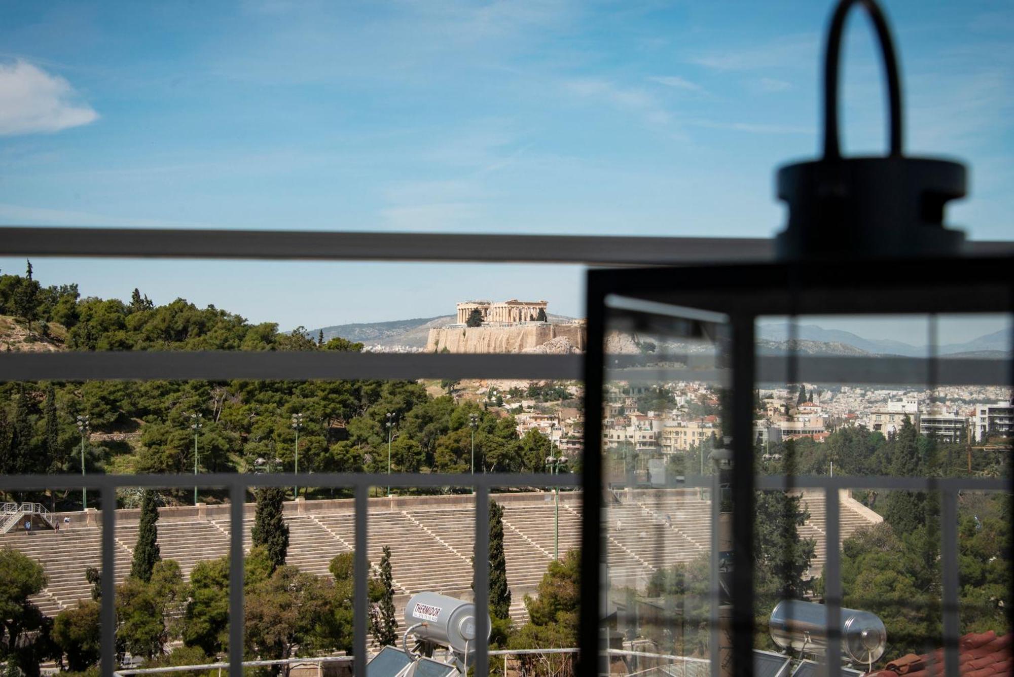 Ferienwohnung The Athenian Oasis Exterior foto